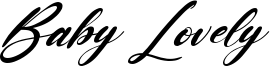 Baby Lovely Font