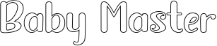 Baby Master Font