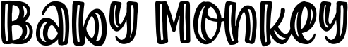 Baby Monkey Font