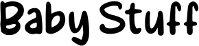 Baby Stuff Font