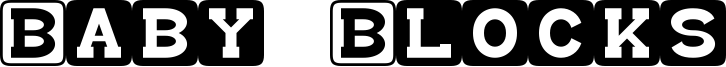 Baby Blocks Font