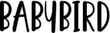Babybird Font