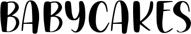 Babycakes Font