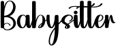 Babysitter Font