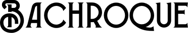 Bachroque Font