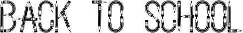 Back To School Font
