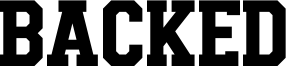 Backed Font