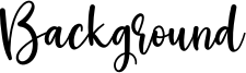 Background Font