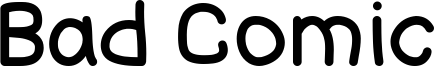 Bad Comic Font
