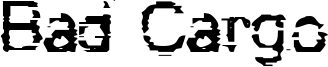 Bad Cargo Font