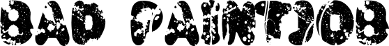 Bad Paintjob Font