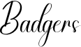 Badgers.otf