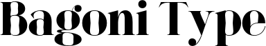 Bagoni Type Font