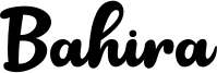 Bahira Font