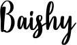 Baishy Font