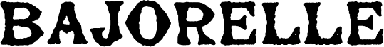 Bajorelle Font
