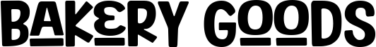 Bakery Goods Font