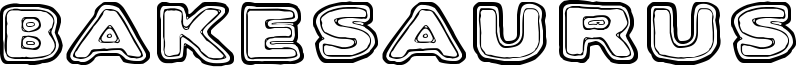 Bakesaurus Font