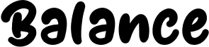 Balance Font