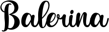 Balerina Font