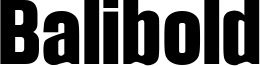 Balibold Font