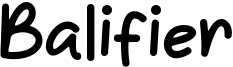 Balifier Font