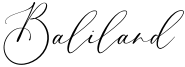 Baliland Font