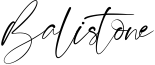 Balistone Font