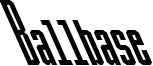 Ballbase-UltraBackslanted.ttf