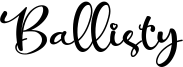 Ballisty Font