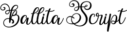 Ballita Script Font