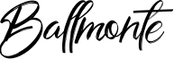 Ballmonte Font