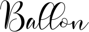 Ballon Font
