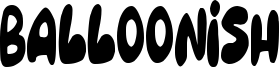 Balloonish Font