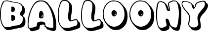 Balloony Font