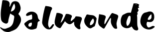 Balmonde Font