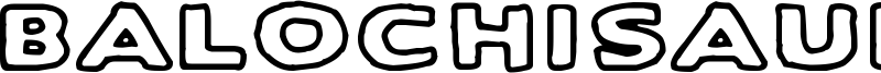 Balochisaurus Font