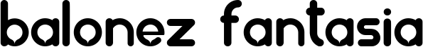 Balonez Fantasia Font