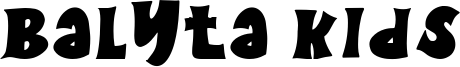 Balyta Kids Font