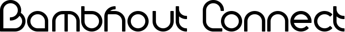 Bambhout Connect Font