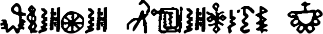 Bamum Symbols 1 Font