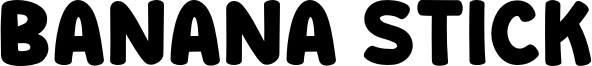 Banana Stick Font