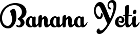 Banana Yeti Font