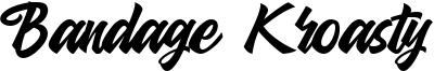 Bandage Kroasty Font