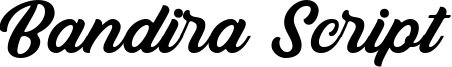 Bandira Script Font