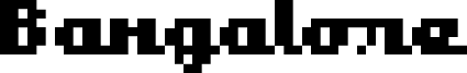 Bangalore Font