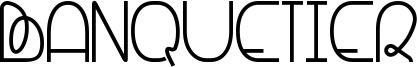 Banquetier Font