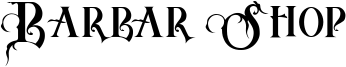 Barbar Shop Font