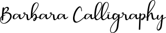 Barbara Calligraphy Font