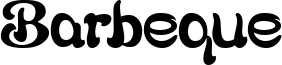 Barbeque Font